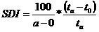 SDI值計(jì)算公式 SDI值計(jì)算公式